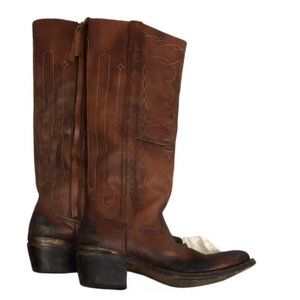 Golden Goose Distressed Cowboy Boots